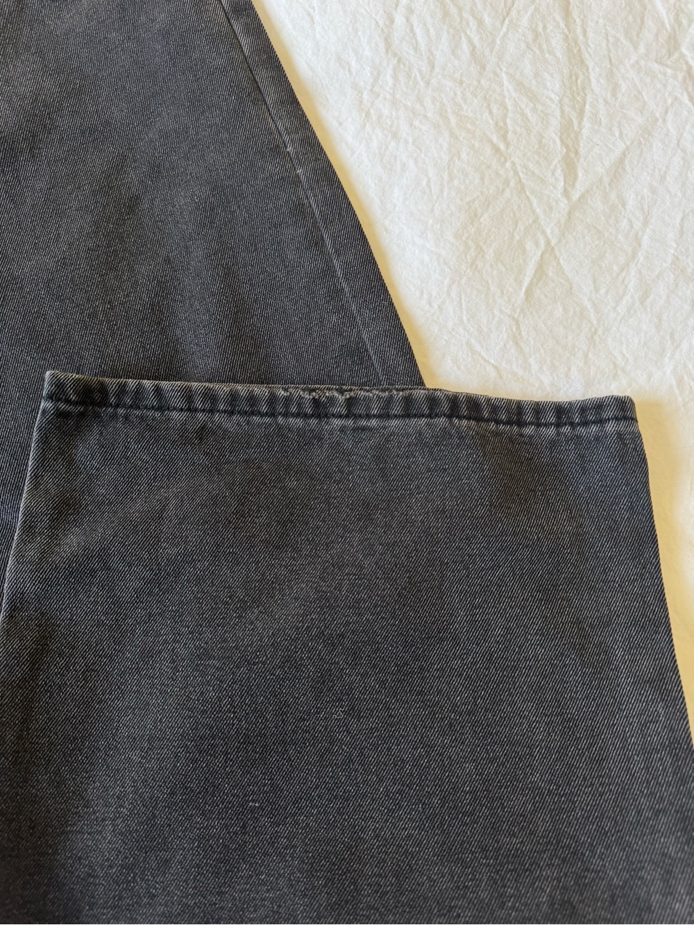 Edikted Raelynn Washed Low Rise Jeans - Black Washed - Picture 2 of 11